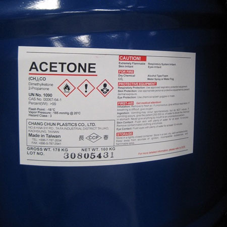 Image result for dung môi acetone